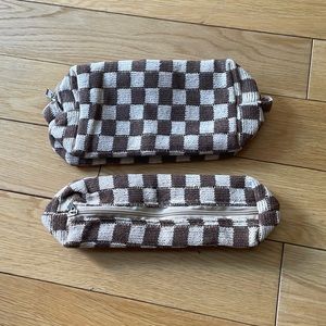 Cute little cosmetic & pencil bags. NWOT